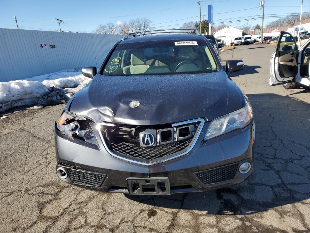 2014 Acura RDX VIN 5J8TB4H51EL011384 Copart auction photo, front end damage thumbnail 5