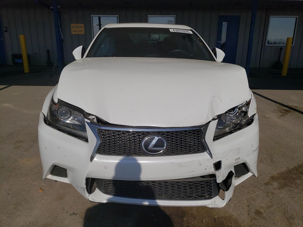 2014 Lexus GS VIN JTHBE1BL3E5034966 Copart auction photo, front end damage thumbnail 5