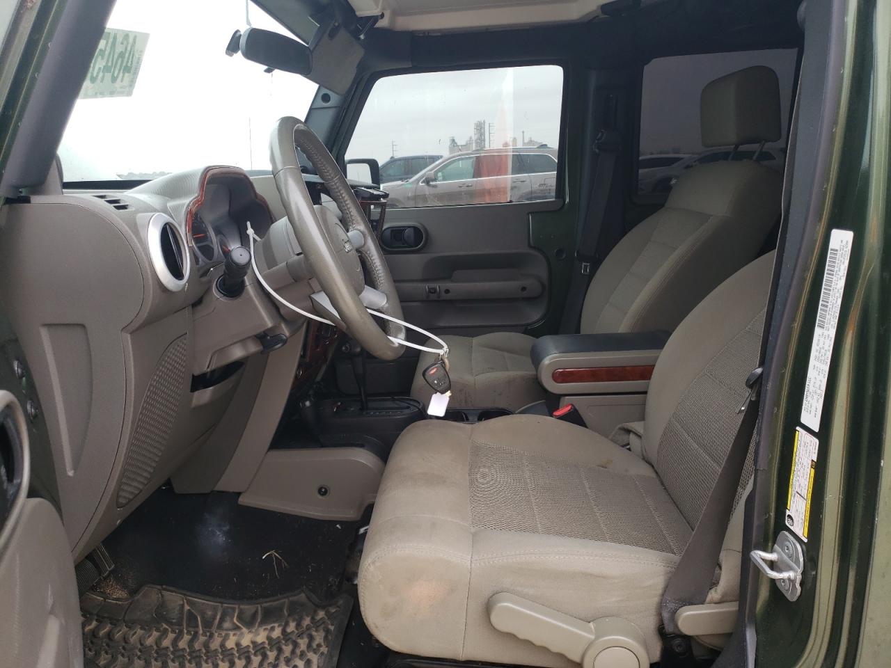 2009 Jeep Wrangler VIN 1J4GA59119L704444 Copart auction photo, minor dent/scratches damage thumbnail 7