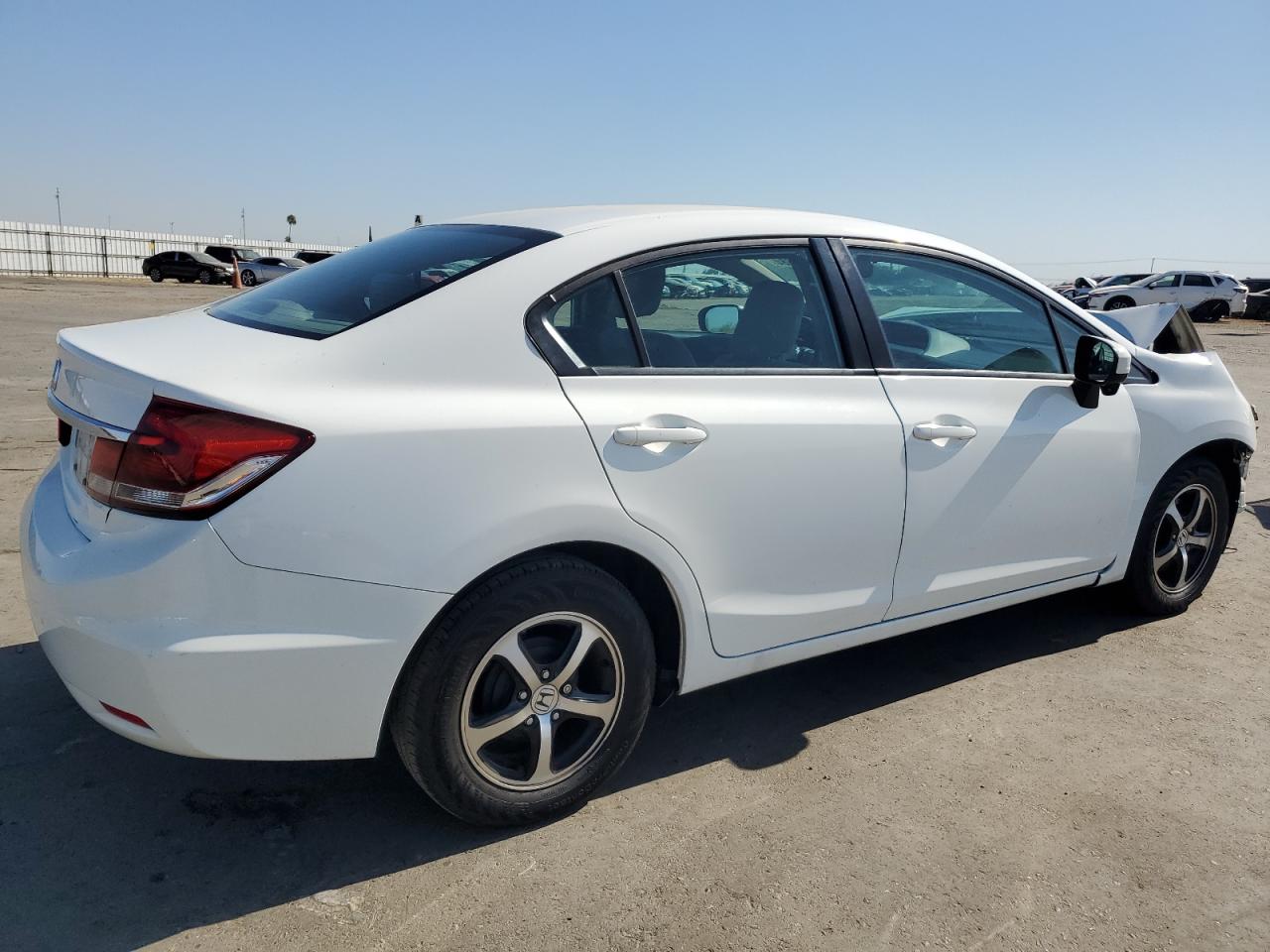 2015 Honda Civic VIN 19XFB2F70FE285318 Copart auction photo, front end / side damage thumbnail 3
