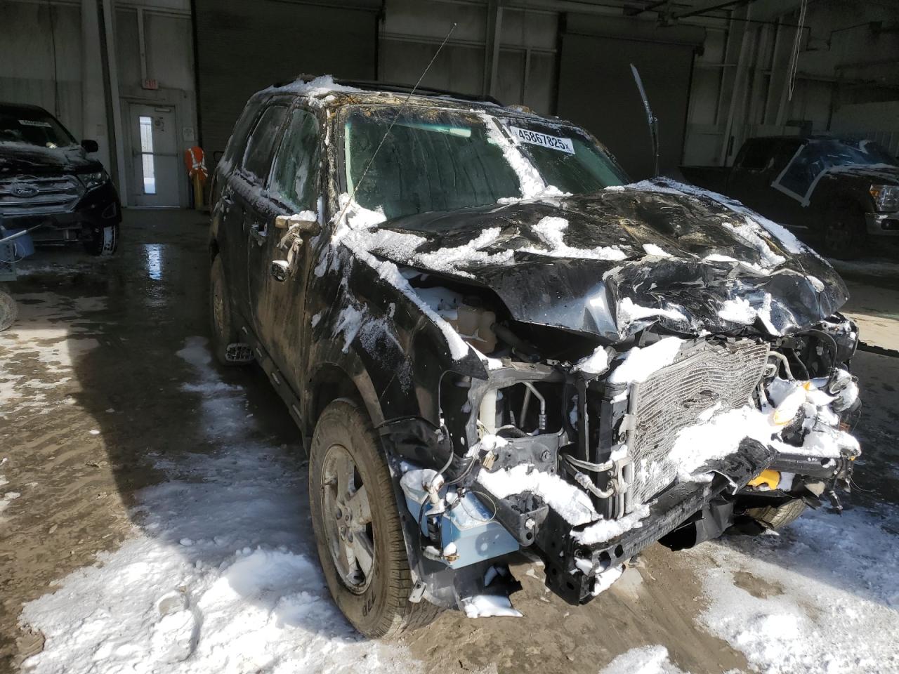 2012 Ford Escape VIN 1FMCU0DGXCKB54146 Copart auction photo, front end / side damage thumbnail 4