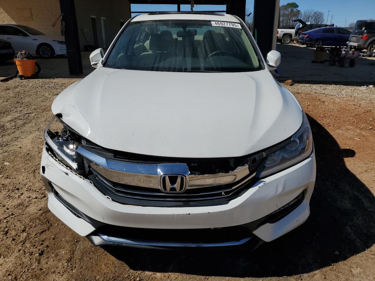 2017 Honda Accord VIN 1HGCR2F76HA165870 Copart auction photo, all over damage thumbnail 5