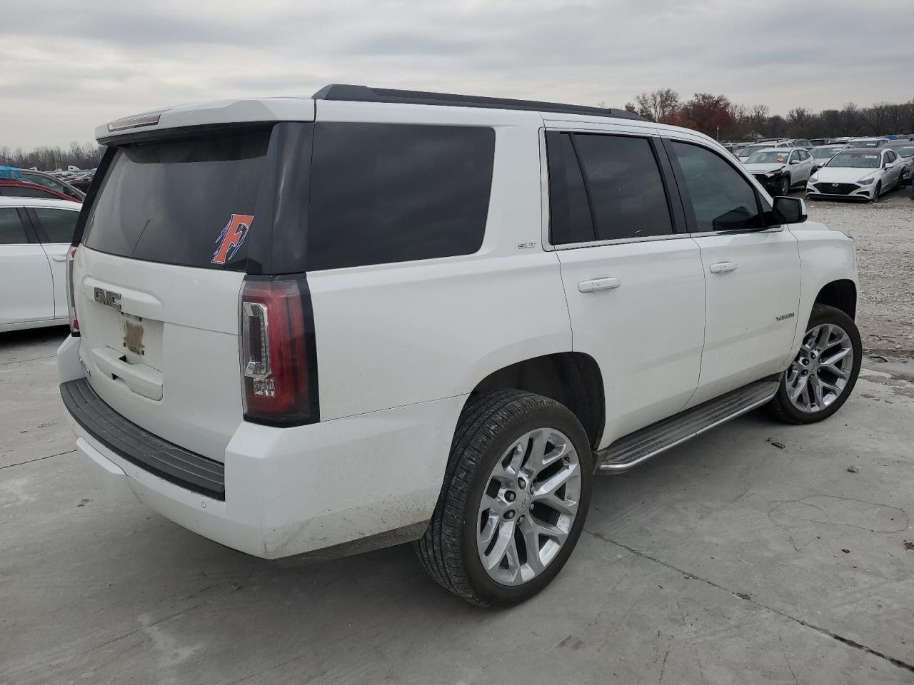 2015 GMC Yukon VIN 1GKS2BKC6FR271319 Copart auction photo, front end damage thumbnail 3