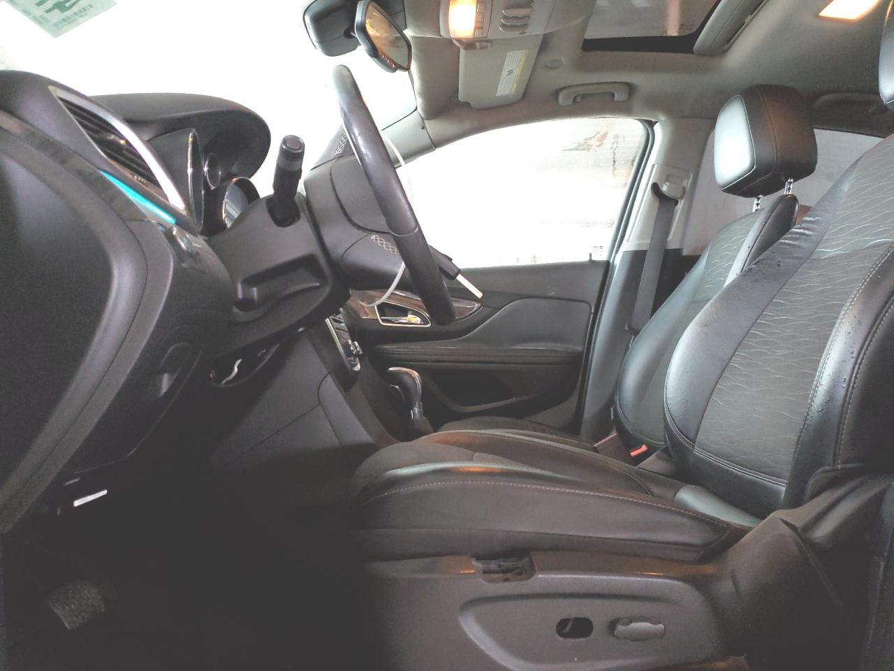 2016 Buick Encore VIN KL4CJBSB3GB517855 Copart auction photo, front end / side damage thumbnail 7