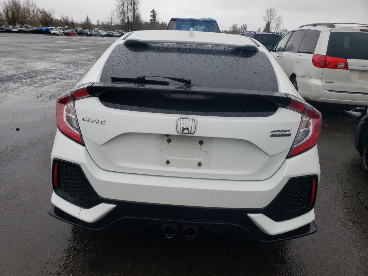 2018 Honda Civic VIN SHHFK7H92JU421543 Copart auction photo, front end damage thumbnail 6