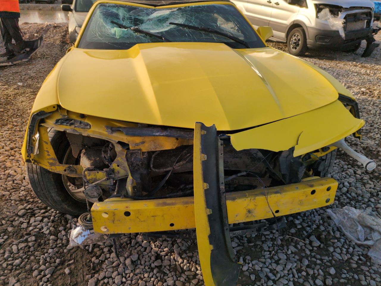 2012 Chevrolet Camaro VIN 2G1FB3D3XC9168791 Copart auction photo, all over damage thumbnail 12