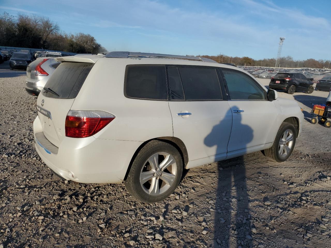 2010 Toyota Highlander VIN 5TDYK3EH9AS007315 Copart auction photo, side / hail damage thumbnail 3