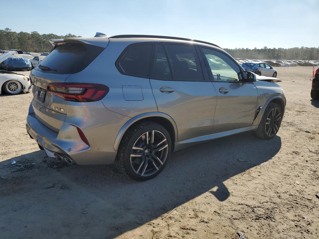 2021 BMW X5 VIN 5YMJU0C06M9H49885 Copart auction photo, front end damage thumbnail 3