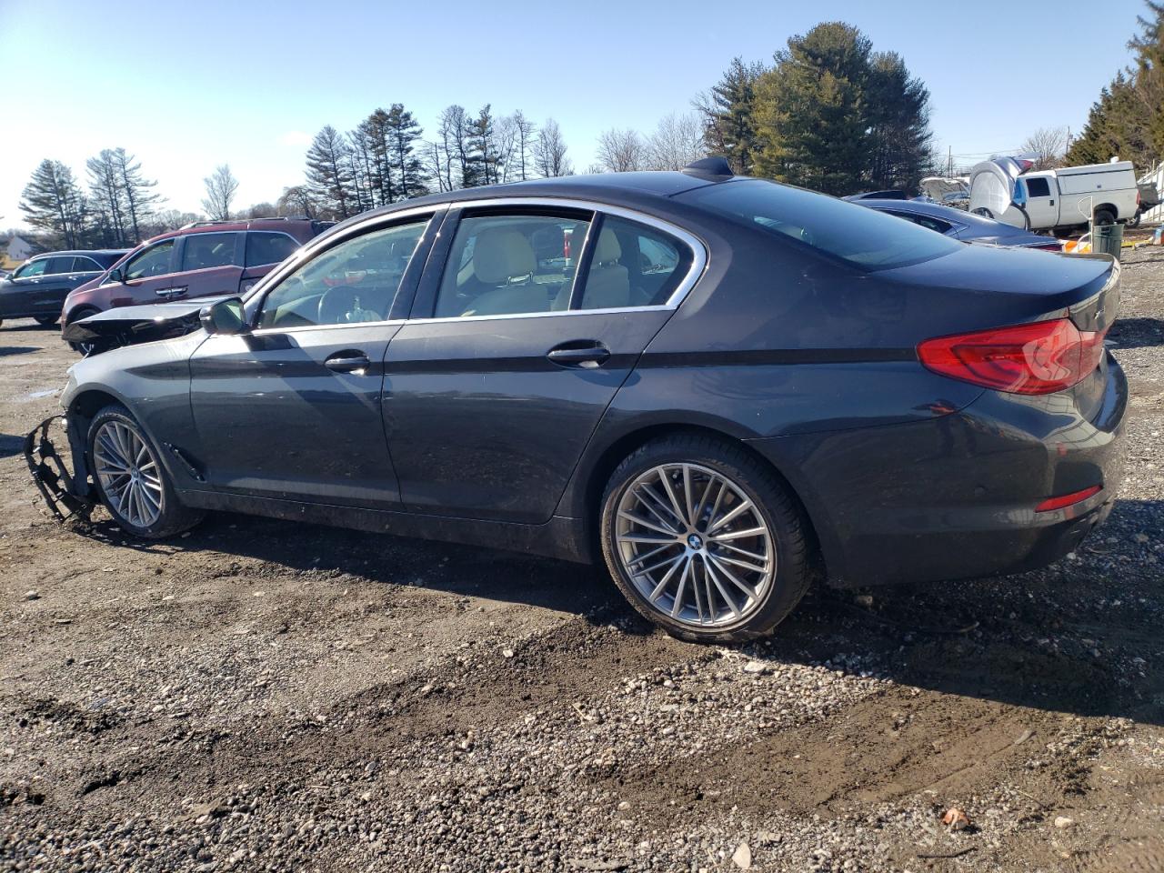 2020 BMW 5er VIN WBAJR7C04LCE05795 Copart auction photo, front end / minor dent/scratches damage thumbnail 2