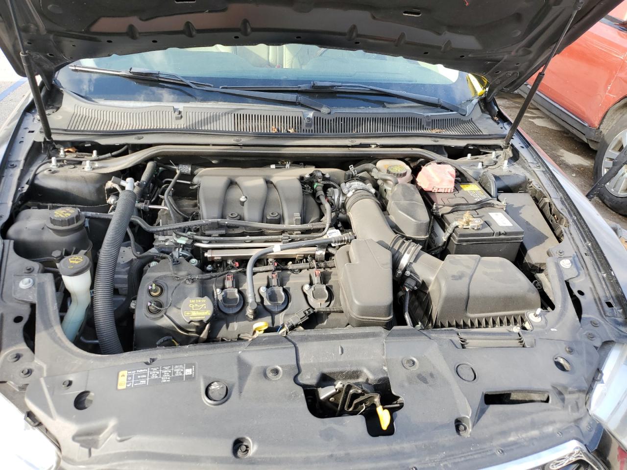 2013 Ford Taurus VIN 1FAHP2F81DG191423 Copart auction photo, front end / rear end damage thumbnail 11