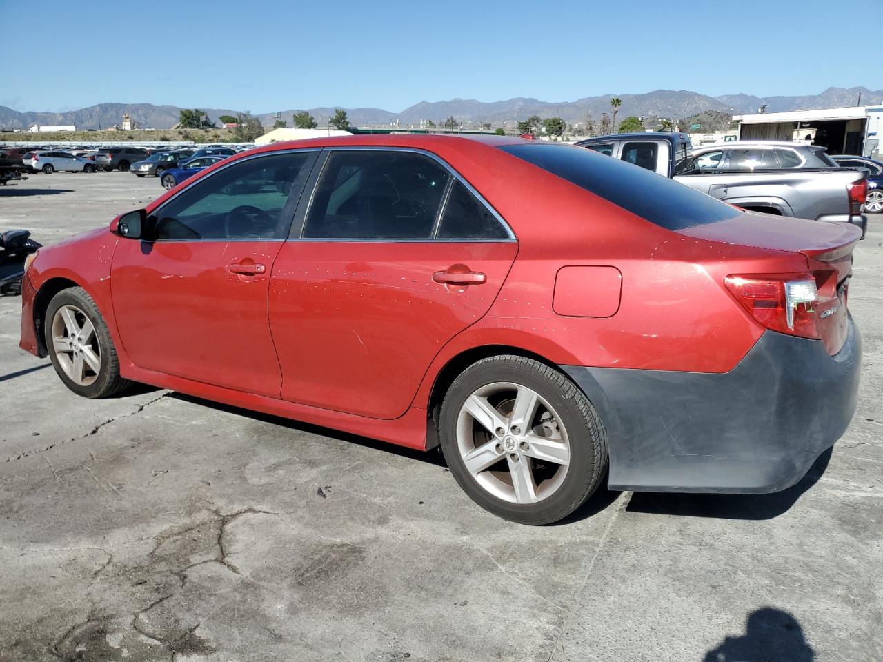 2012 Toyota Camry VIN 4T1BF1FK5CU588623 Copart auction photo, rear end / side damage thumbnail 2