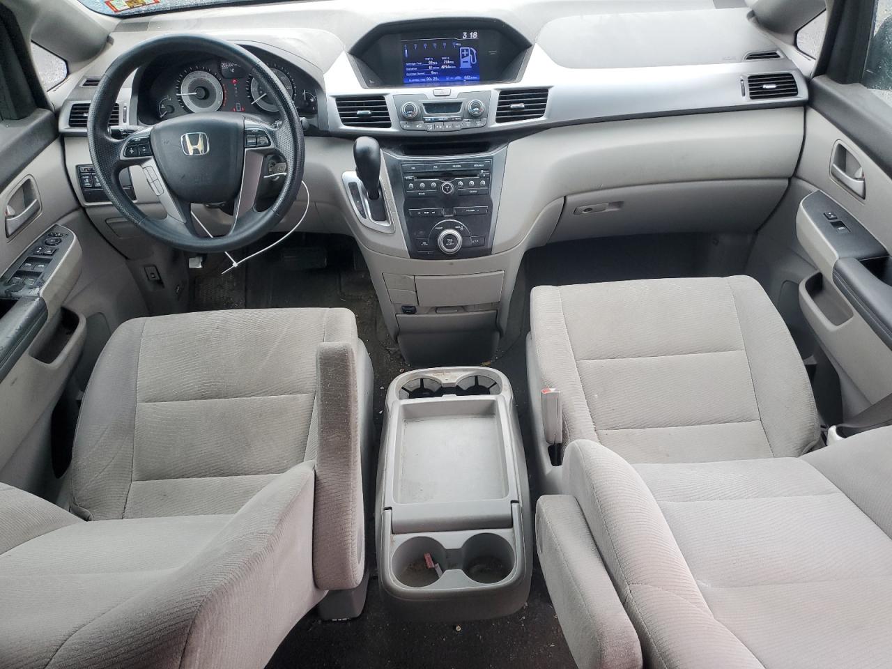 2012 Honda Odyssey VIN 5FNRL5H45CB096538 Copart auction photo, front end / side damage thumbnail 8