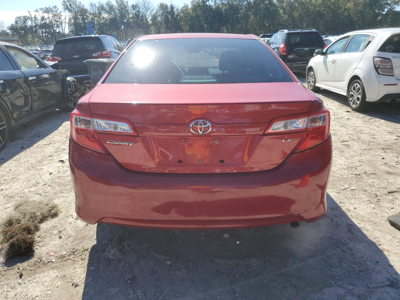 2013 Toyota Camry VIN 4T1BF1FK4DU677407 Copart auction photo, side damage thumbnail 6