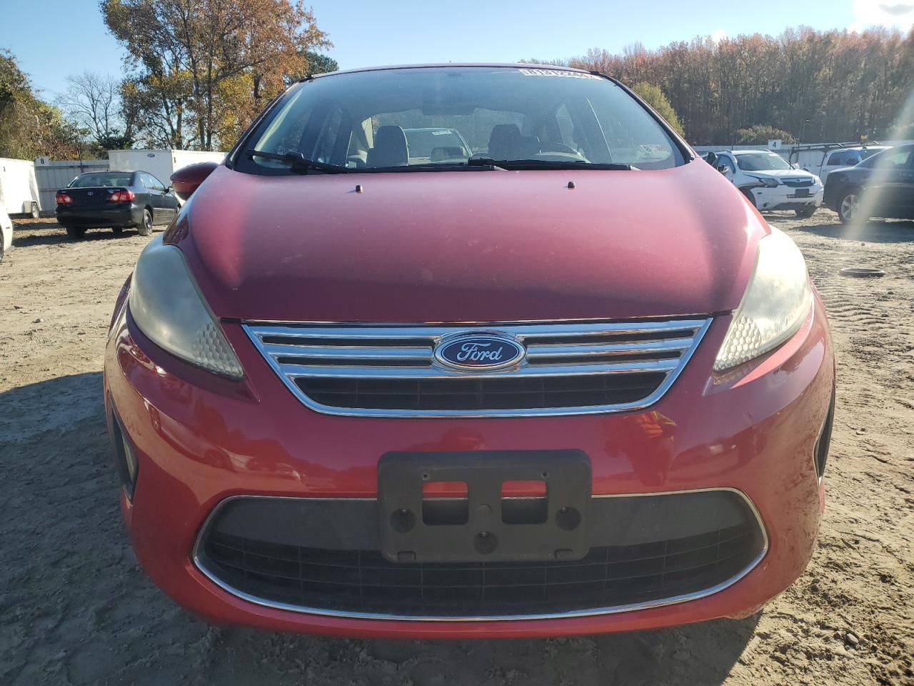 2012 Ford Fiesta VIN 3FADP4BJ2CM170121 Copart auction photo, front end / side damage thumbnail 5
