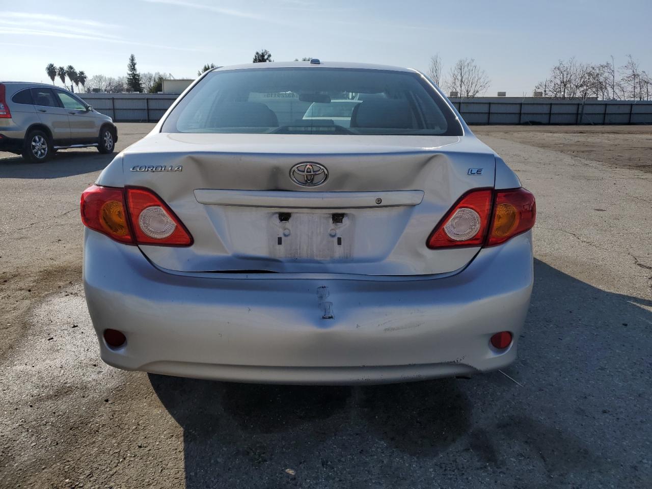 2010 Toyota Corolla VIN 1NXBU4EEXAZ252160 Copart auction photo, rear end damage thumbnail 6