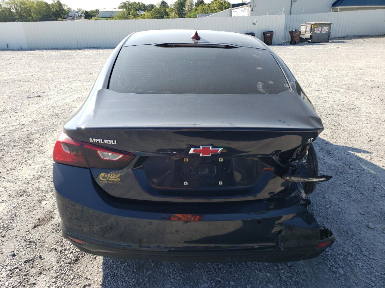 2017 Chevrolet Malibu VIN 1G1ZE5ST7HF214059 Copart auction photo, rear end / minor dent/scratches damage thumbnail 6