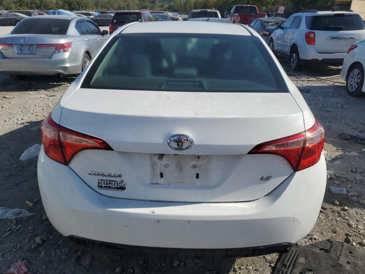2018 Toyota Corolla VIN 2T1BURHE8JC037726 Copart auction photo, front end damage thumbnail 6