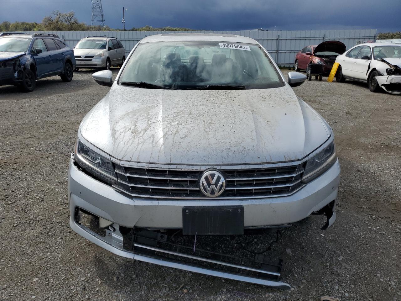 2017 Volkswagen Passat VIN 1VWGT7A33HC080571 Copart auction photo, front end damage thumbnail 5