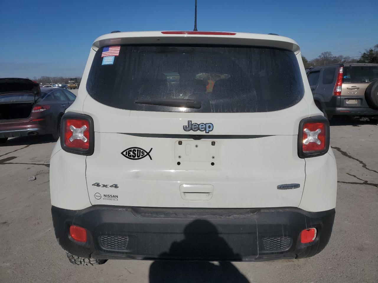 2018 Jeep Renegade VIN ZACCJBBB9JPH27864 Copart auction photo, front end damage thumbnail 6