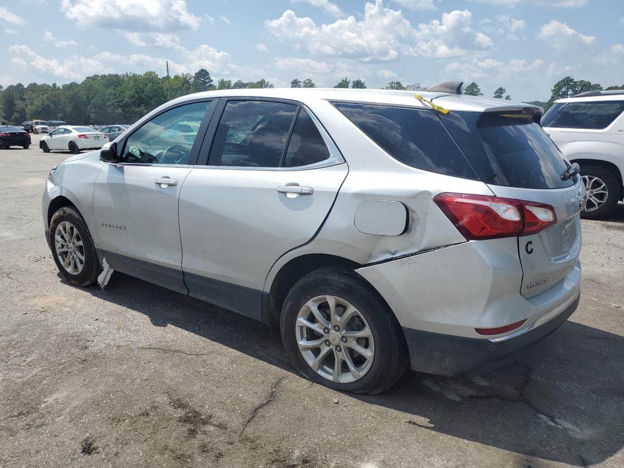 2021 Chevrolet Equinox VIN 2GNAXJEV7M6134633 Copart auction photo, side / front end damage thumbnail 2