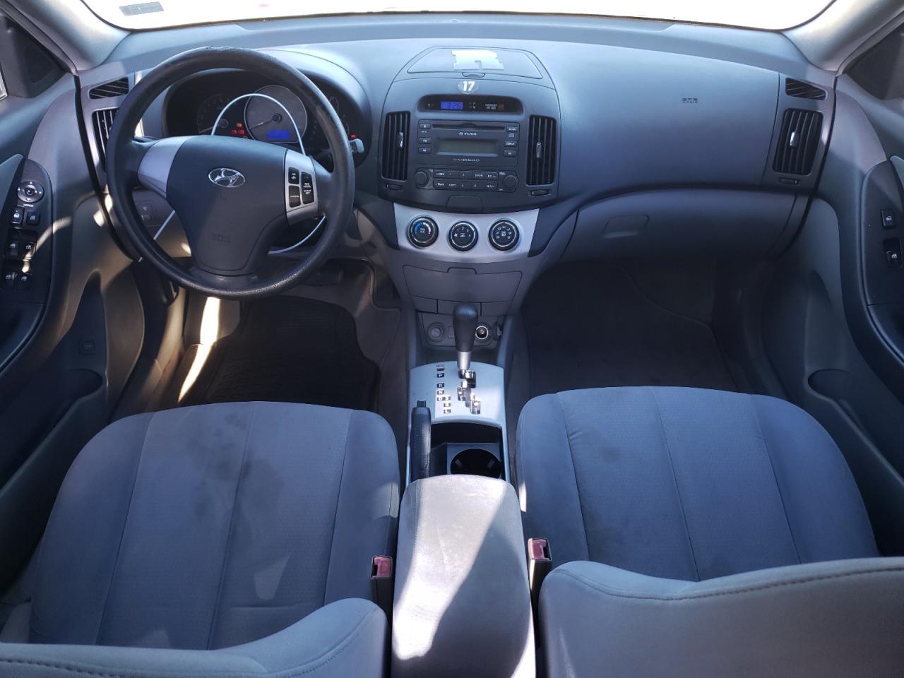2007 Hyundai Elantra VIN KMHDU46D77U057088 Copart auction photo, front end / side damage thumbnail 8