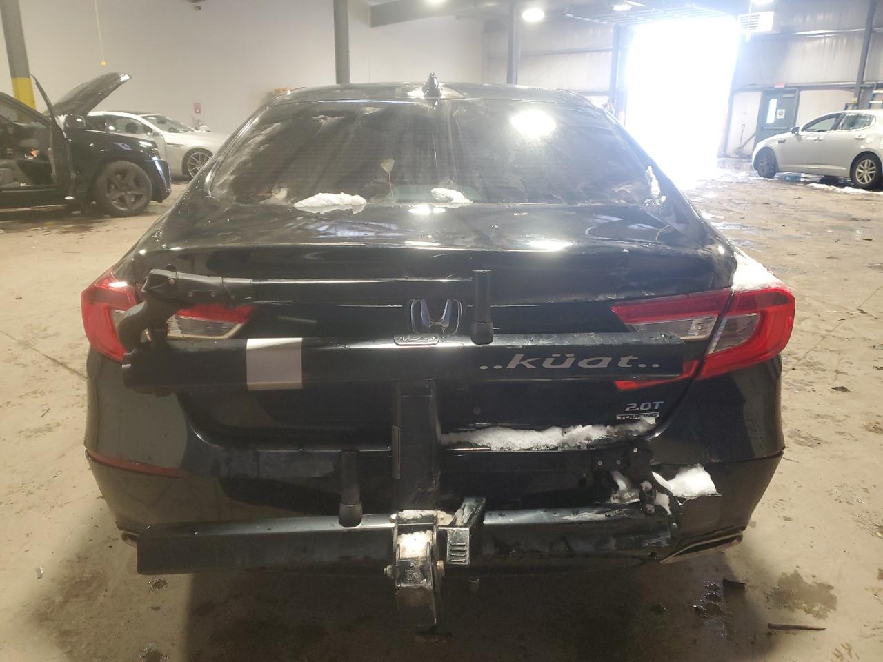 2018 Honda Accord VIN 1HGCV2F9XJA014338 Copart auction photo, all over / side damage thumbnail 6