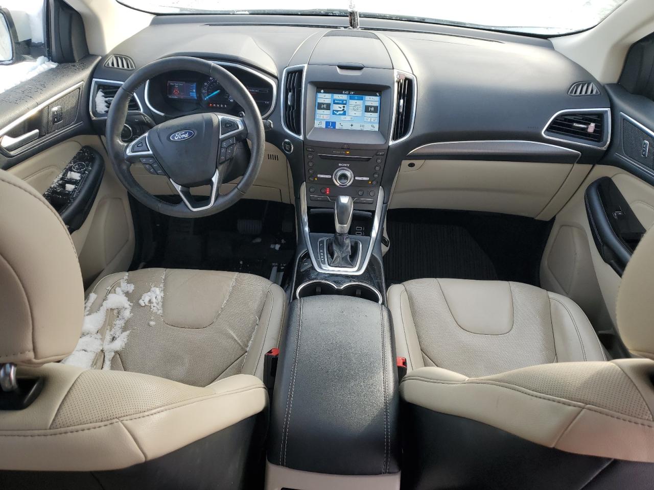 2017 Ford Edge VIN 2FMPK4K82HBB14140 Copart auction photo, rear end damage thumbnail 8