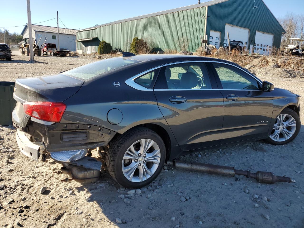 2018 Chevrolet Impala VIN 2G1105S39J9165327 Copart auction photo, front end / undercarriage damage thumbnail 3