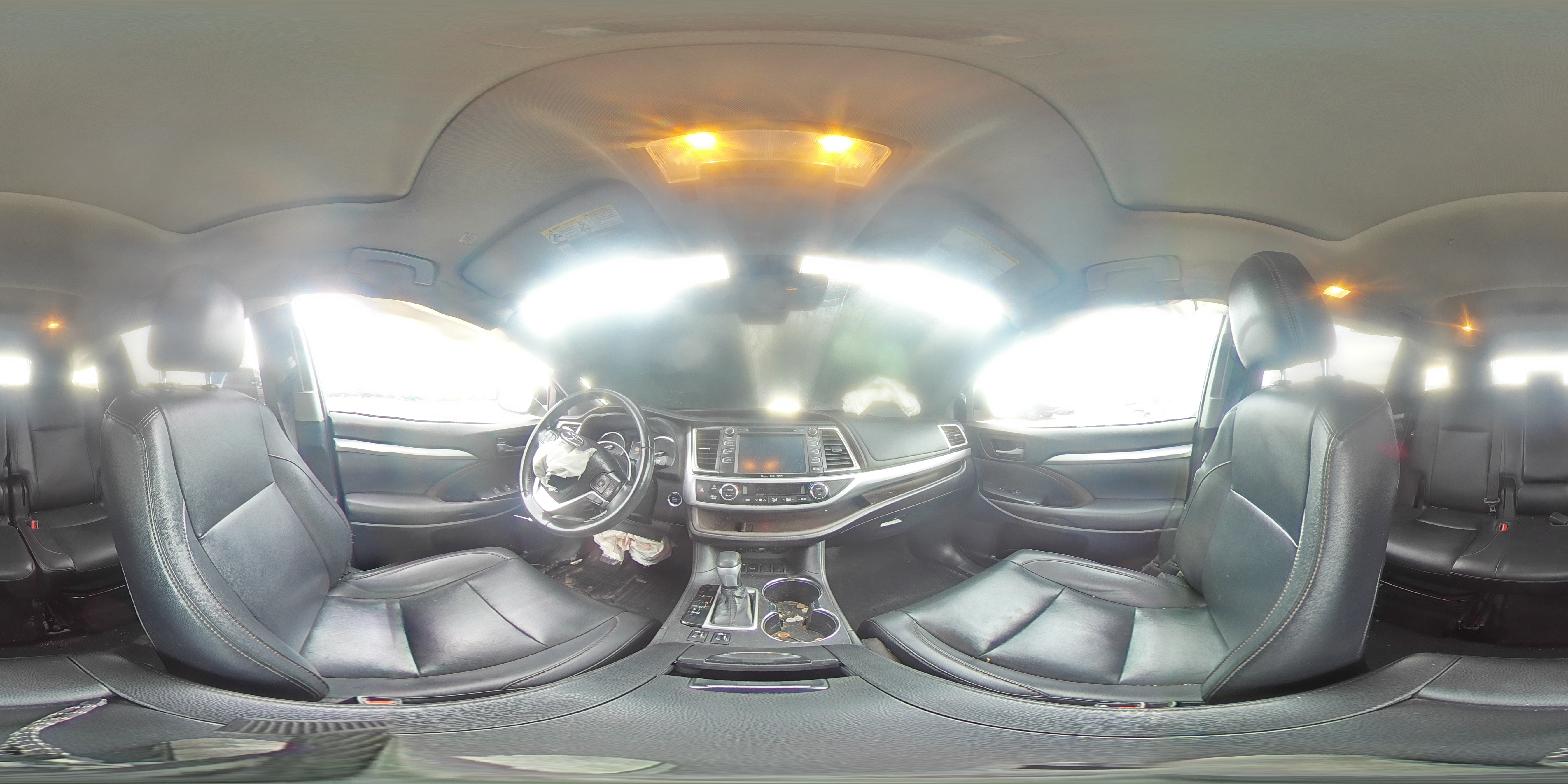 2019 Toyota Highlander VIN 5TDKZRFH2KS559517 Copart auction photo, front end / side damage thumbnail 13
