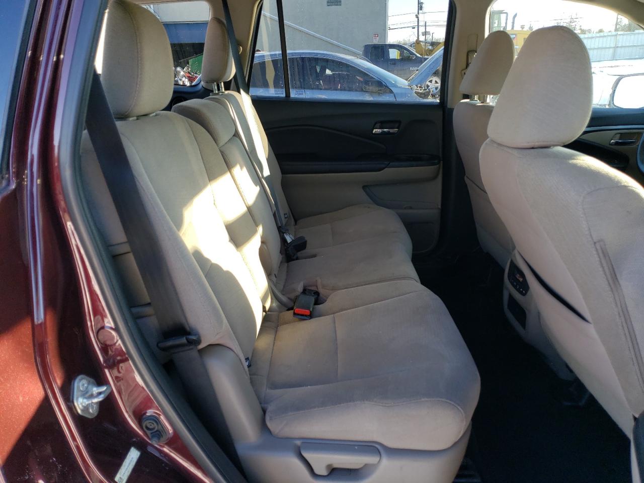 2016 Honda Pilot VIN 5FNYF6H49GB036230 Copart auction photo, rear end damage thumbnail 11