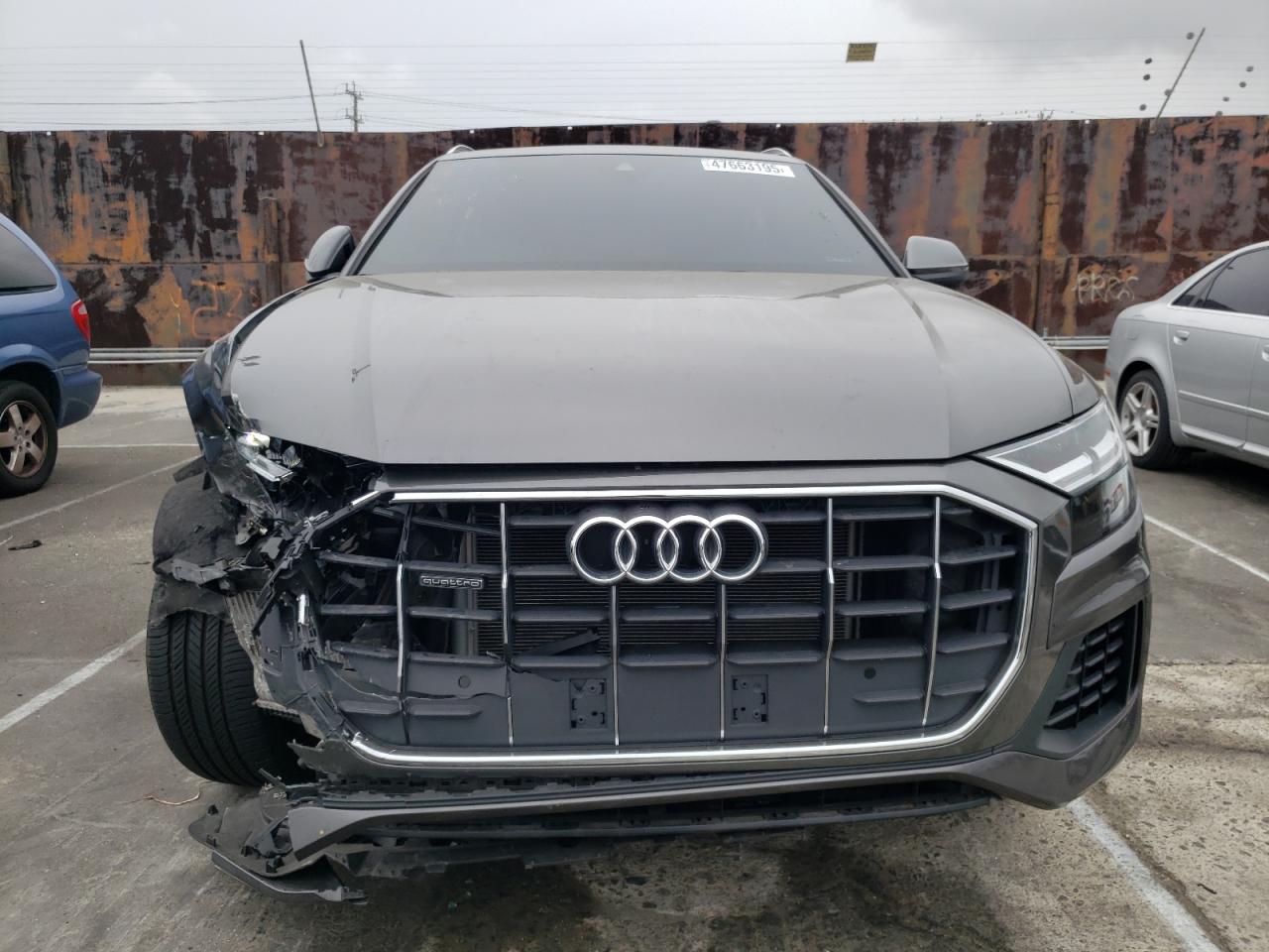 2019 Audi Q8 VIN WA1AVAF19KD016537 Copart auction photo, front end damage thumbnail 5
