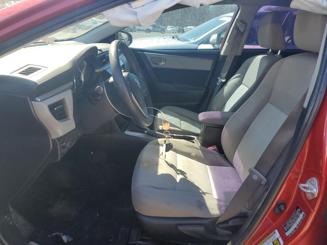 2016 Toyota Corolla VIN 5YFBURHE4GP434018 Copart auction photo, side damage thumbnail 7