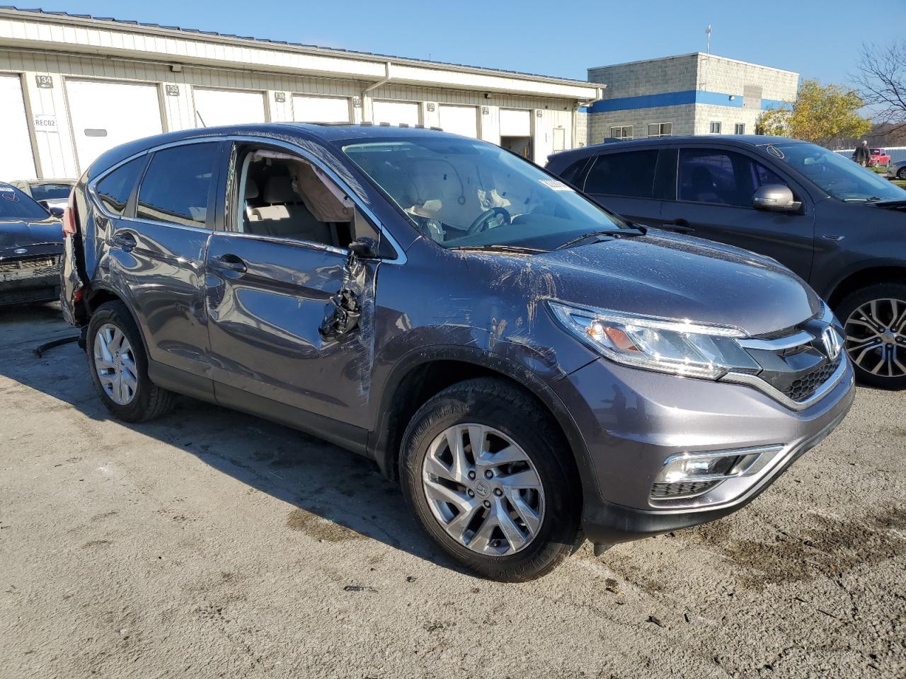 2016 Honda CR-V VIN 3CZRM3H59GG713718 Copart auction photo, all over / rollover damage thumbnail 4