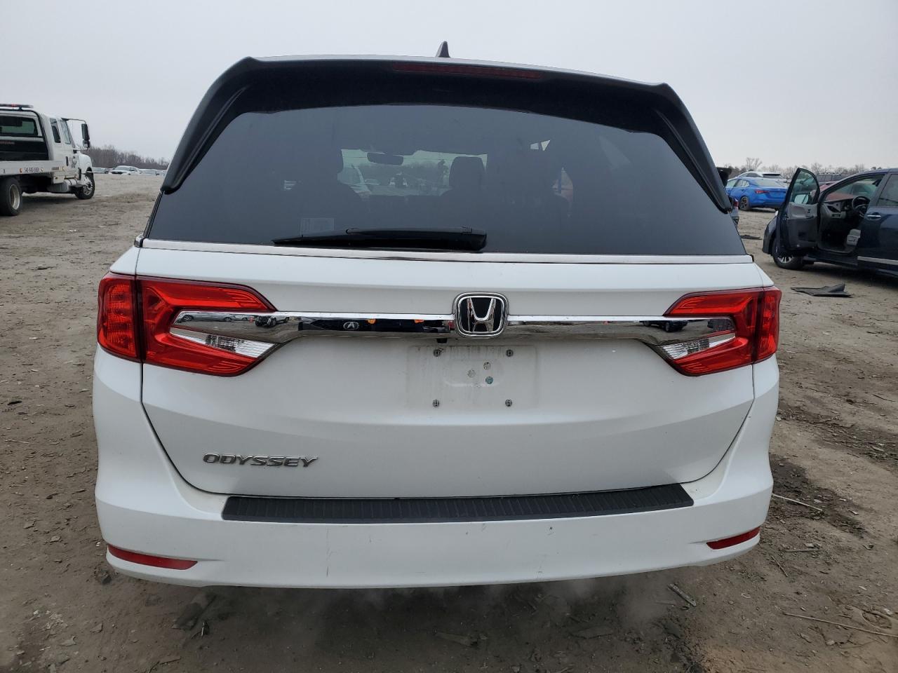 2020 Honda Odyssey VIN 5FNRL6H7XLB017977 Copart auction photo, all over damage thumbnail 6