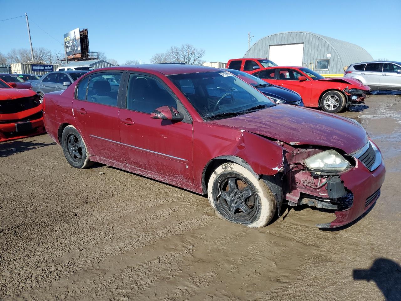 2006 Chevrolet Malibu VIN 1G1ZT51866F211671 Copart auction photo, front end / minor dent/scratches damage thumbnail 4