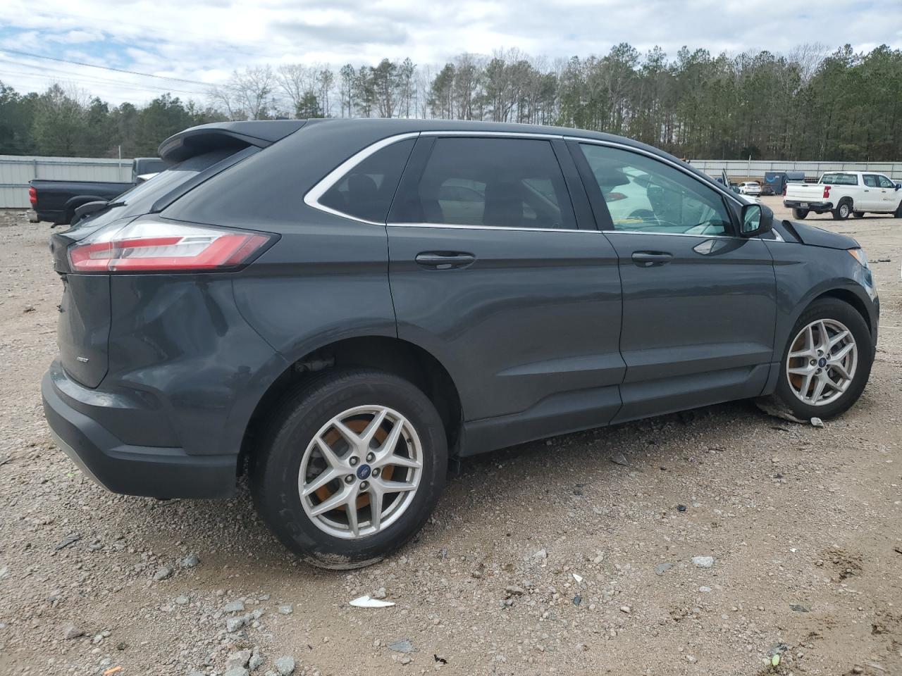 2021 Ford Edge VIN 2FMPK4J99MBA01922 Copart auction photo, front end / undercarriage damage thumbnail 3