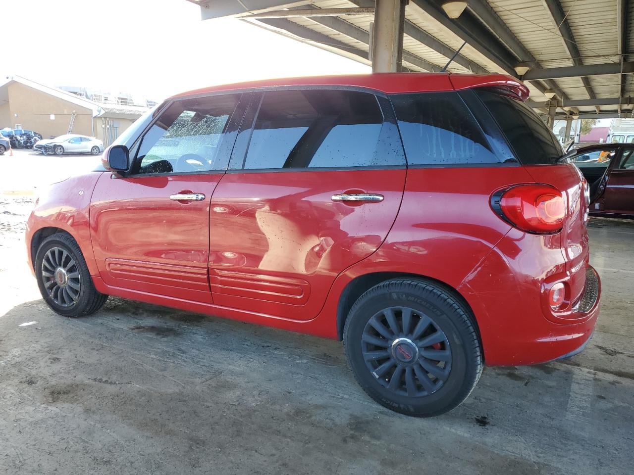 2014 Fiat 500 VIN ZFBCFABH9EZ001237 Copart auction photo, front end damage thumbnail 2