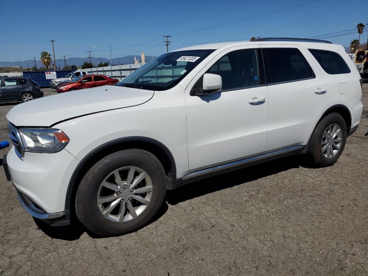 2018 Dodge Durango VIN 1C4RDHAG1JC306906 - Copart auction photo