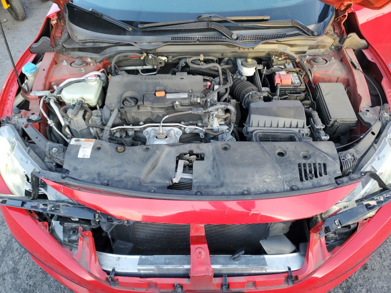 2017 Honda Civic VIN 2HGFC2F78HH502197 Copart auction photo, front end damage thumbnail 11
