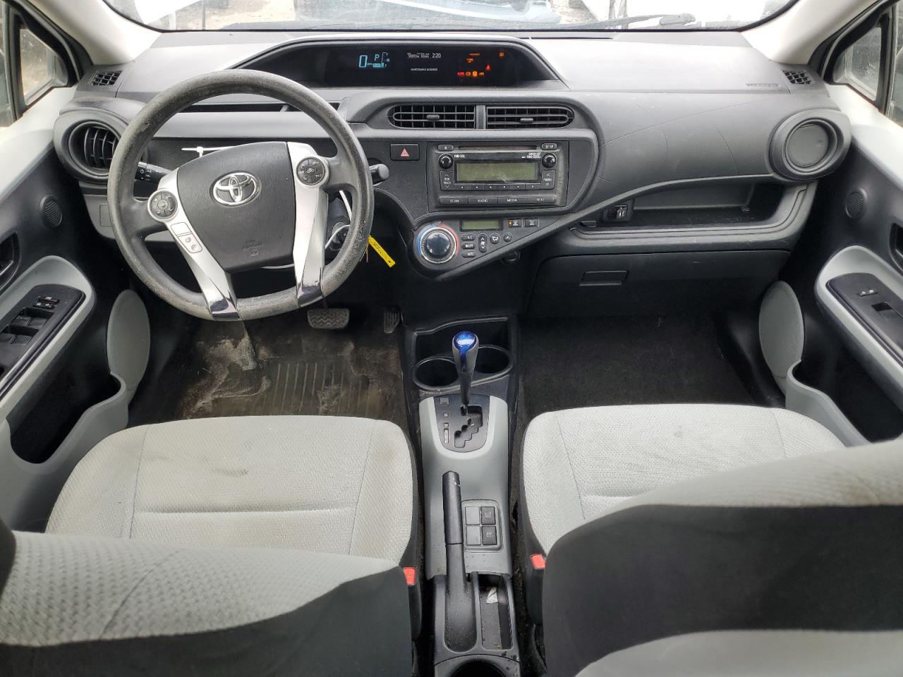 2014 Toyota Prius VIN JTDKDTB35E1571829 Copart auction photo, front end damage thumbnail 8