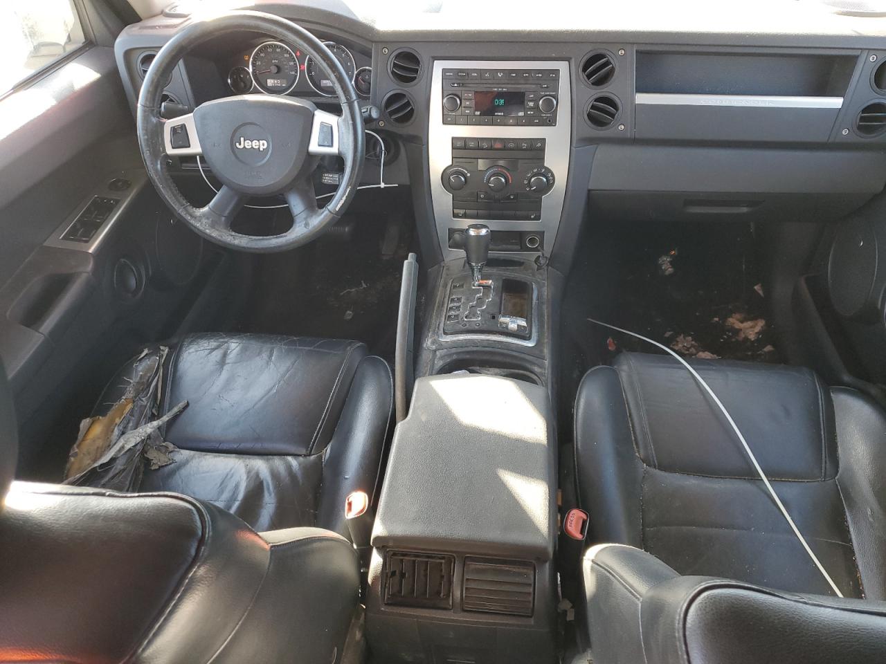 2008 Jeep Commander VIN 1J8HG48N58C186398 Copart auction photo, front end / side damage thumbnail 8