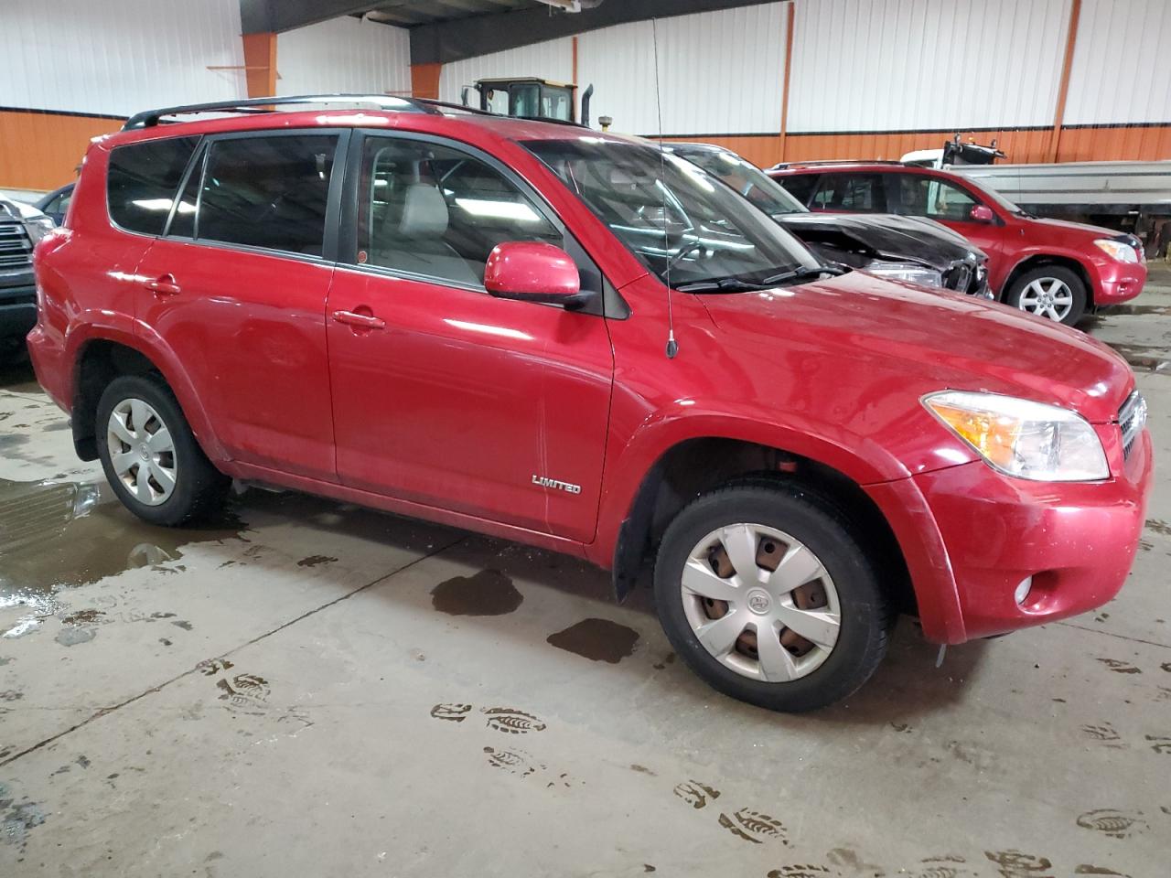 2007 Toyota RAV 4 VIN JTMBK31V575025178 Copart auction photo, hail / front end damage thumbnail 4