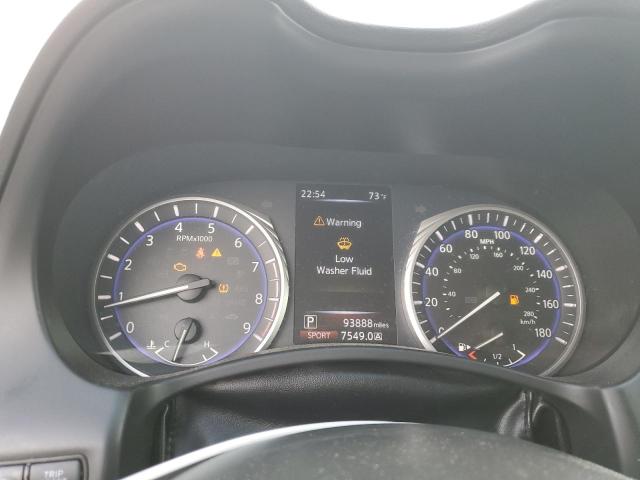 2018 Infiniti Q60 VIN JN1EV7EL4JM391184 Copart auction photo, water/flood / front end damage thumbnail 9