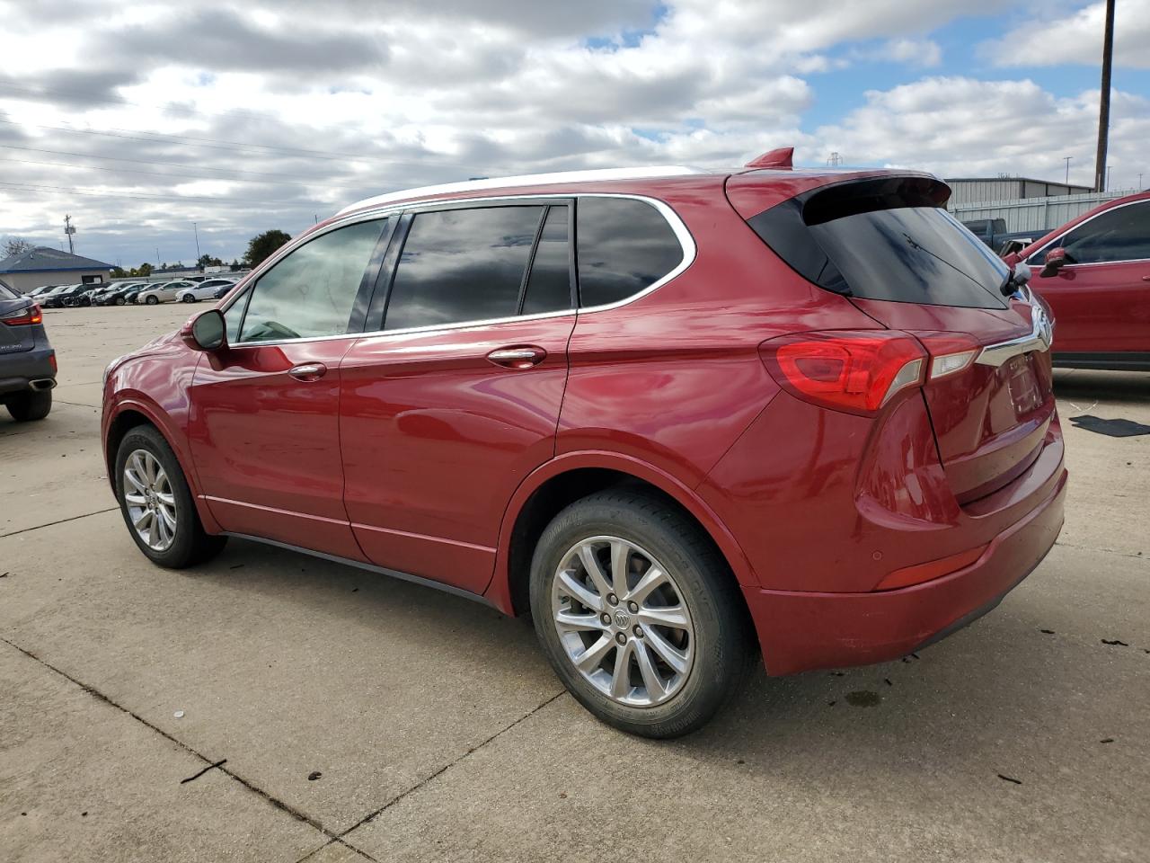 2020 Buick Envision VIN LRBFXCSA2LD155447 Copart auction photo, front end / mechanical damage thumbnail 2