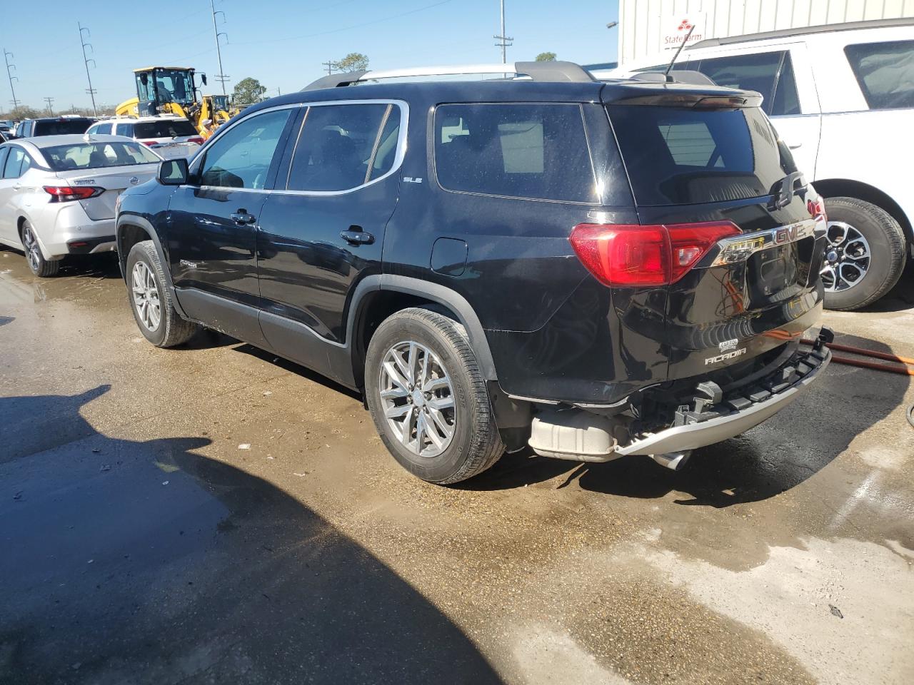 2017 GMC Acadia VIN 1GKKNLLSXHZ191091 Copart auction photo, side / rear end damage thumbnail 2
