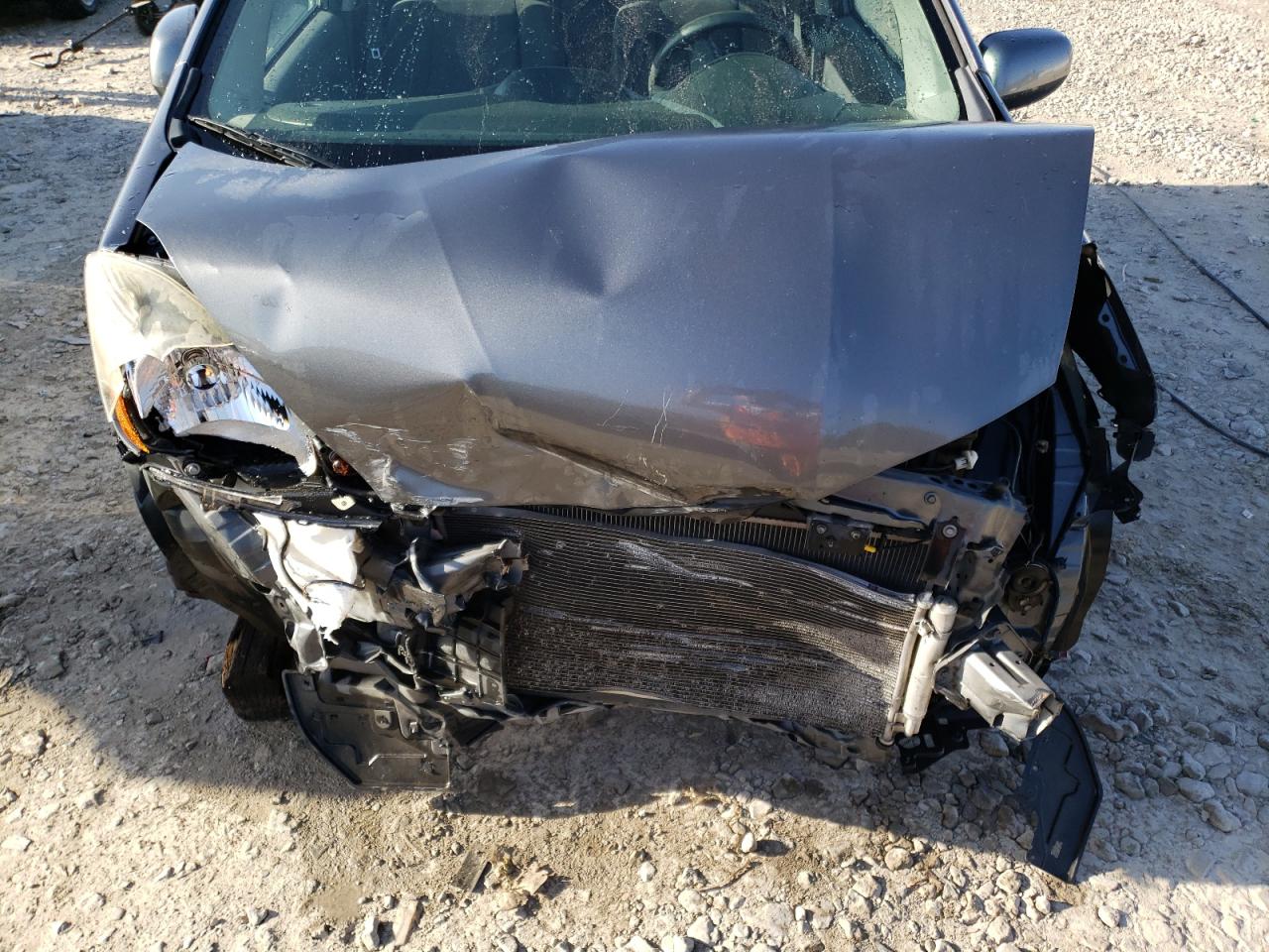 2012 Honda Fit VIN JHMGE8H35CC032702 Copart auction photo, front end / rear end damage thumbnail 11