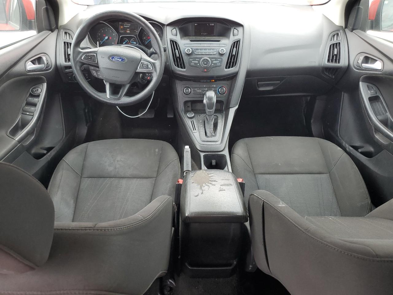2017 Ford Focus VIN 1FADP3F29HL322336 Copart auction photo, mechanical / front end damage thumbnail 8