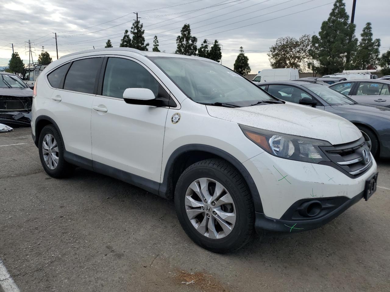 2013 Honda CR-V VIN 5J6RM3H74DL029403 Copart auction photo, mechanical / minor dent/scratches damage thumbnail 4