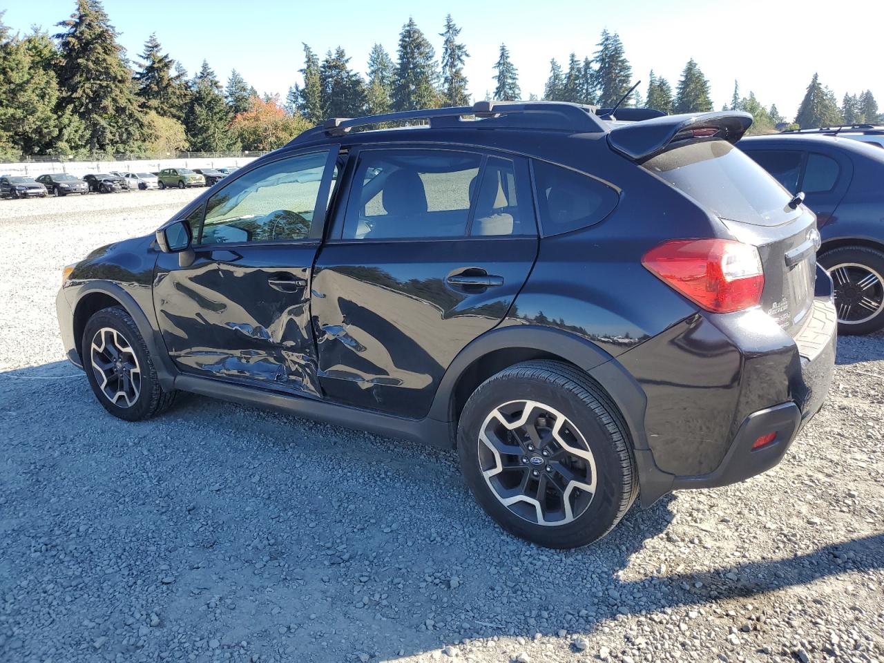2017 Subaru XV VIN JF2GPABC0H8210510 Copart auction photo, side damage thumbnail 2