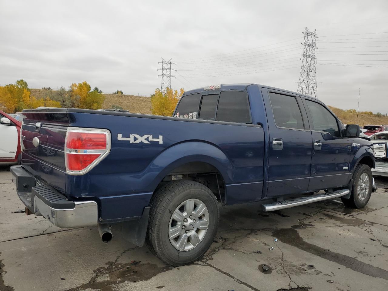 2011 Ford F-150 VIN 1FTFW1ET3BFB24040 Copart auction photo, front end / side damage thumbnail 3